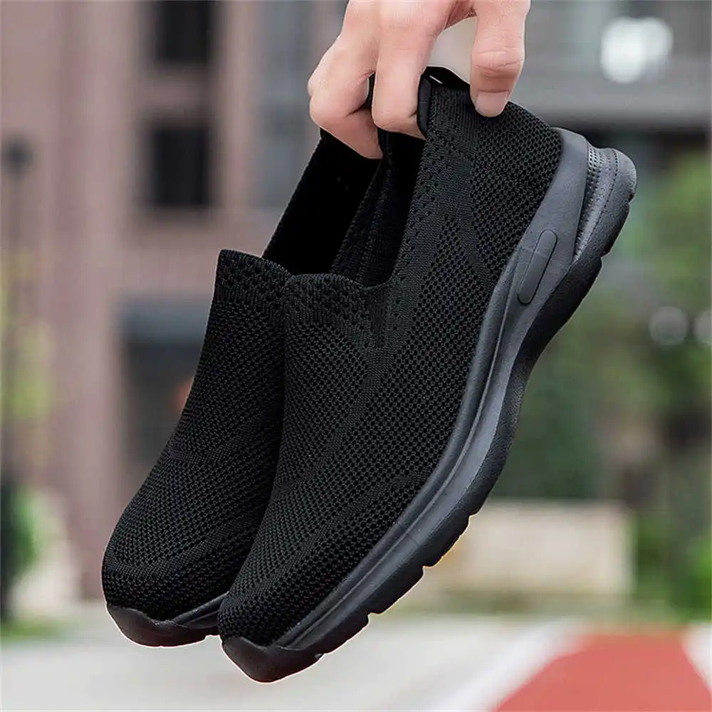 Men'S Shoes Good For Flat Feet - ไม่มีลูกไม้สุทธิรองเท้าผู้ชายสําหรับ Demi-Season บาสเกตบอล Vip รองเท้ารองเท้าผ้าใบ 43