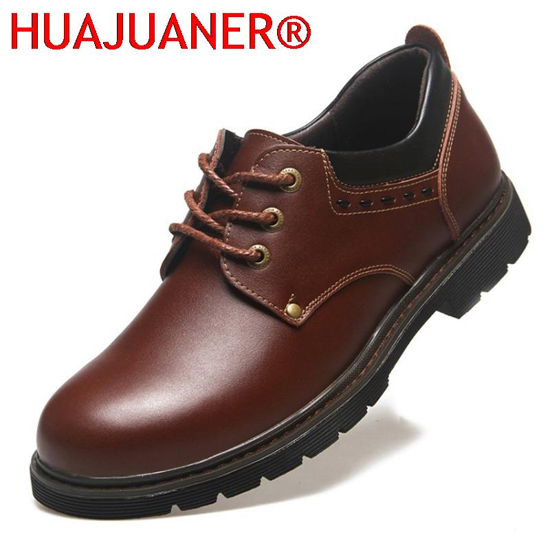 Men'S Shoes Quality Brands - รองเท้าหนังแท้ผู้ชายรองเท้าลำลองคุณภาพสูงรองเท้าธุรกิจชายแฟชั่นแบรนด์รองเท้าบูทชายสีดำสีน้ำตาล