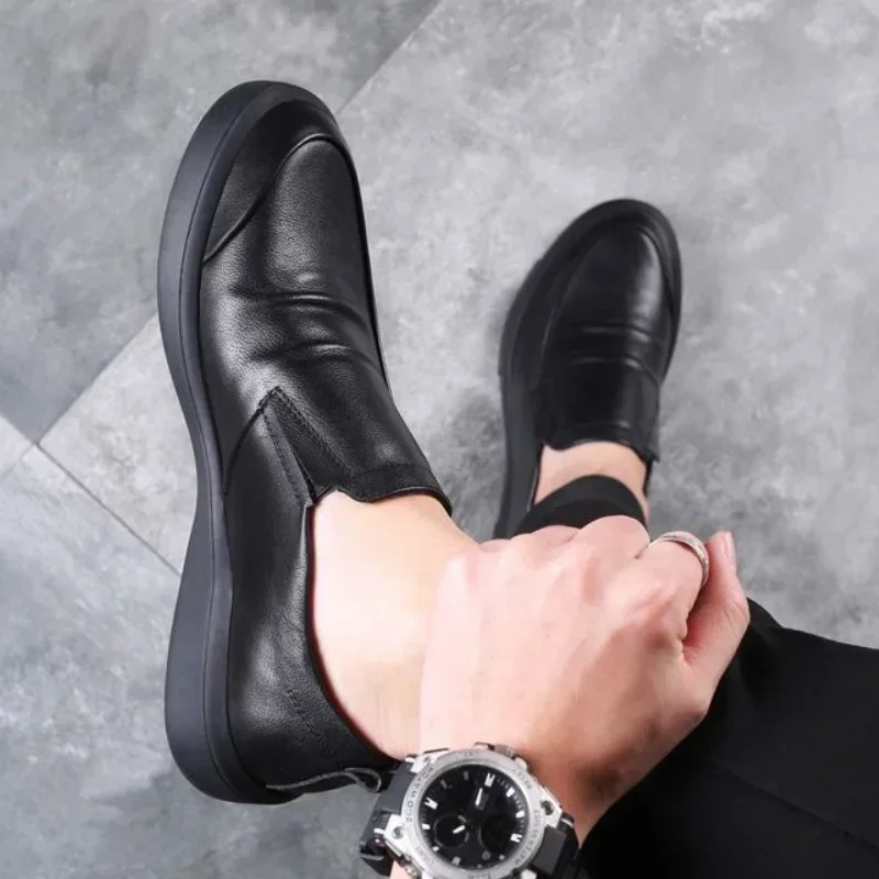 Men'S Shoes Clearance Sale - ชุดสูทรองเท้าชุดเดรสคลาสสิกและหรูหราสำหรับสีดำผู้ชายรองเท้าลำลองธุรกิจหนังวัวสำหรับผู้ชาย