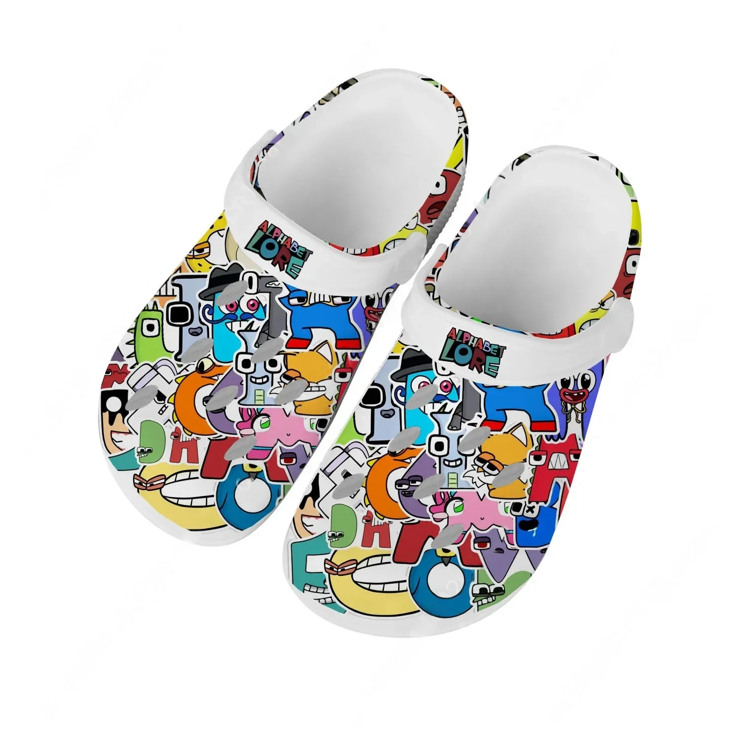 Men'S Shoes Quality - รองเท้าแตะ Alphabet Lore สำหรับผู้ชาย ผู้หญิง วัยรุ่น