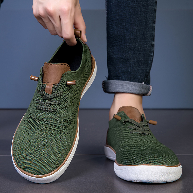 Minimalist Barefoot Shoe - รองเท้าหัวกว้างระบายอากาศได้ดี นุ่มสบายสำหรับผู้ชาย รองเท้าลำลองน้ำหนักเบาพิเศษ ไซส์ใหญ่ 39-48 รองเท้าแบบเท้าเปล่า