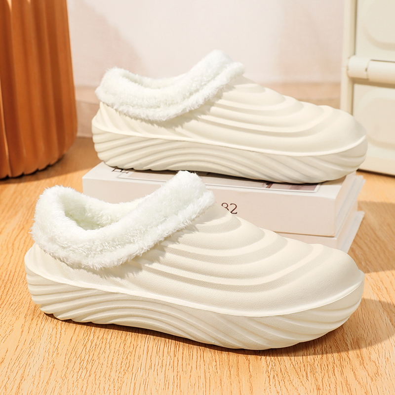 Men'S Shoes Quality Brands - รองเท้าแตะผู้หญิงผ้าฝ้าย รองเท้าผู้ชายฤดูหนาว คุณภาพสูง หรูหรา บุขนด้านใน แบรนด์ดีไซเนอร์