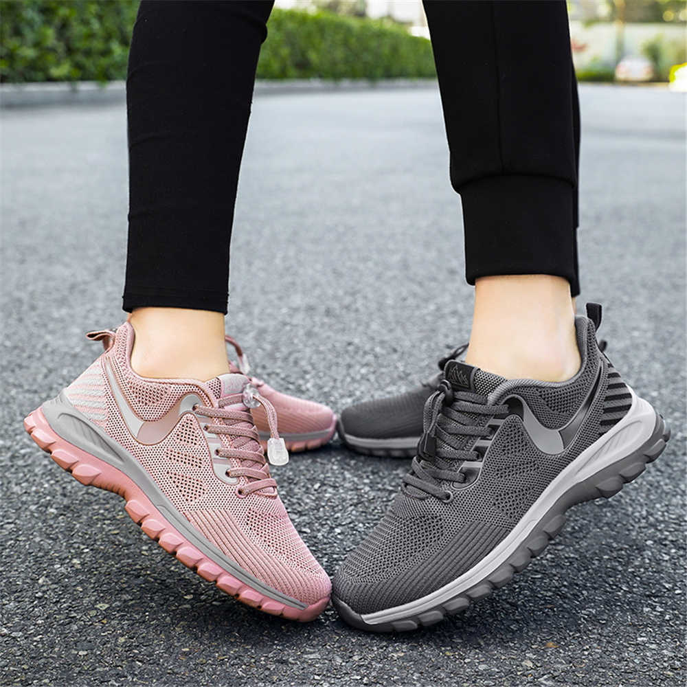 Men'S Shoes Casual Sneakers - รองเท้าผ้าถักกันลื่นผู้ชาย ไซส์ 45 รองเท้าทอผ้าไซส์ 50 รองเท้าผู้ชายสีแดง