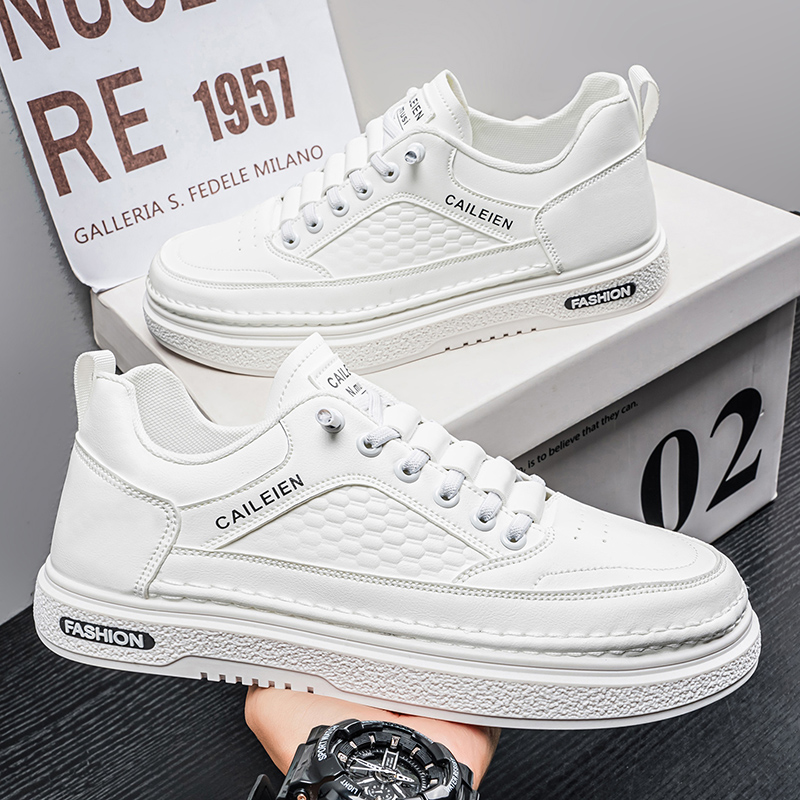 Men Shoes Office - รองเท้าผ้าทอมือสไตล์เรียบง่ายสำหรับผู้ชาย พื้นรองเท้านุ่มสบาย แบบสวม พื้นเรียบ ใส่ได้ทุกวัน รองเท้าลำลอง
