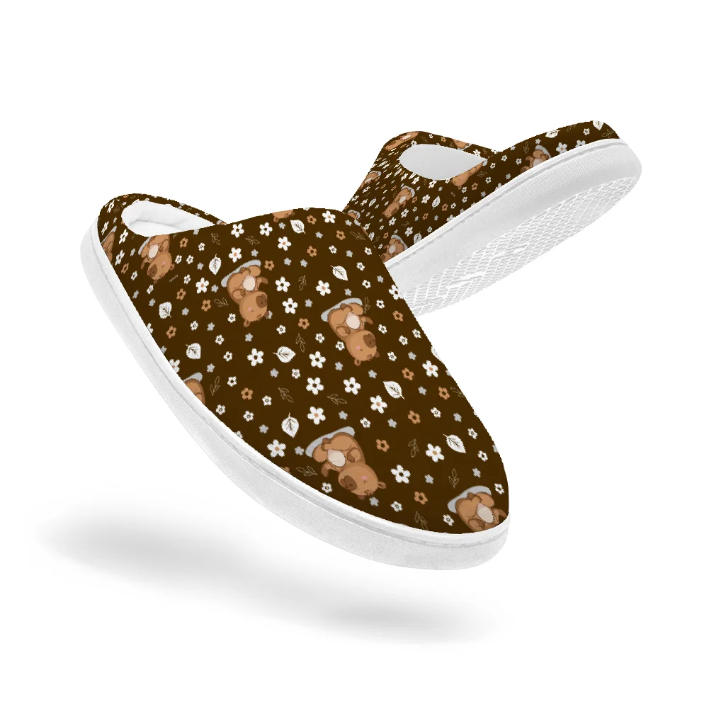 Men'S Shoes Quality - รองเท้าแตะลายหมี Keep Smiling Home ผลิตจากผ้าฝ้ายคุณภาพสูง นุ่มสบาย