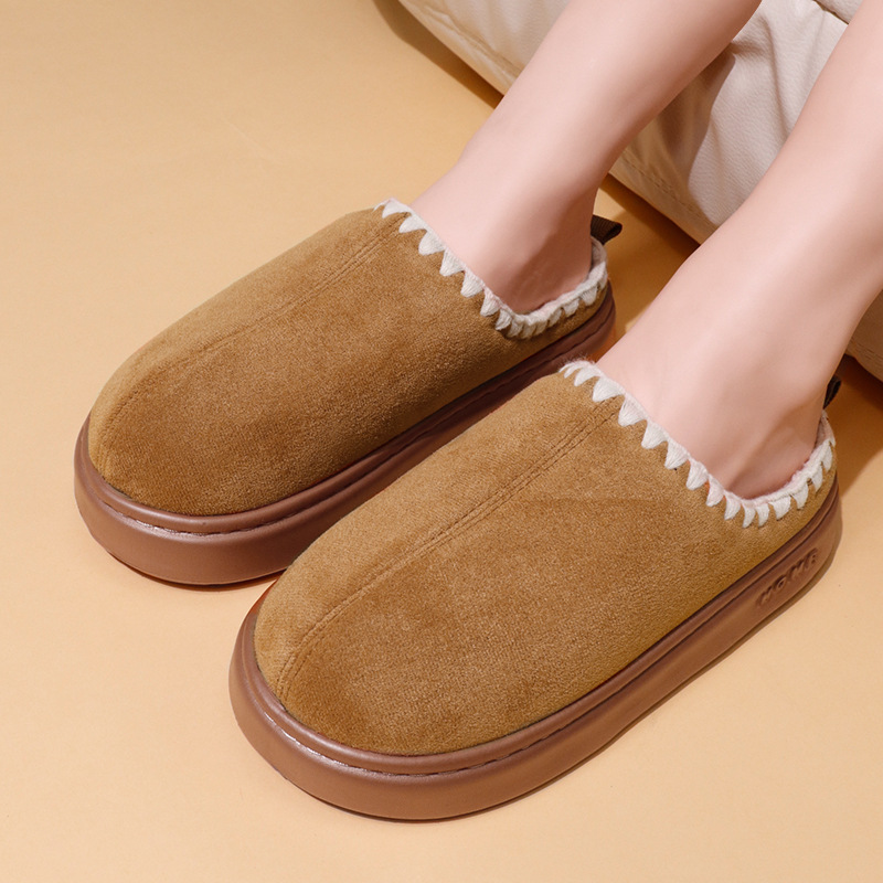 รองเท้าแตะบ้านผู้หญิง ฤดูหนาว  - Men'S Shoes Grip บทวิจารณ์และราคา