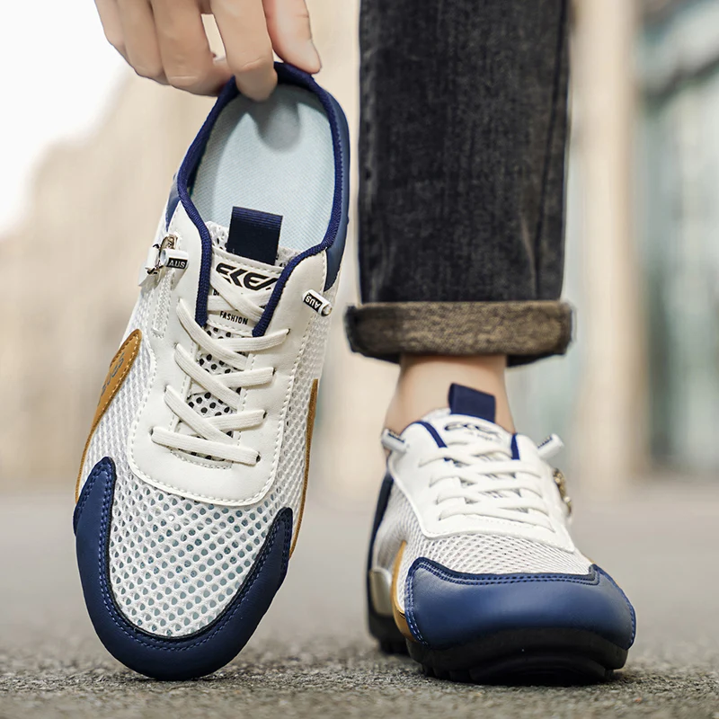 รองเท้าแตะฤดูร้อนสำหรับผู้ชาย  - Men'S Shoes Casual Sneakers บทวิจารณ์และราคา