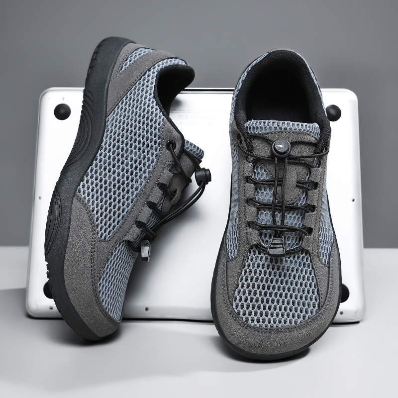 รองเท้าผ้าใบลำลองผู้ชายแบบสวมห - Minimalist Barefoot Shoe บทวิจารณ์และราคา