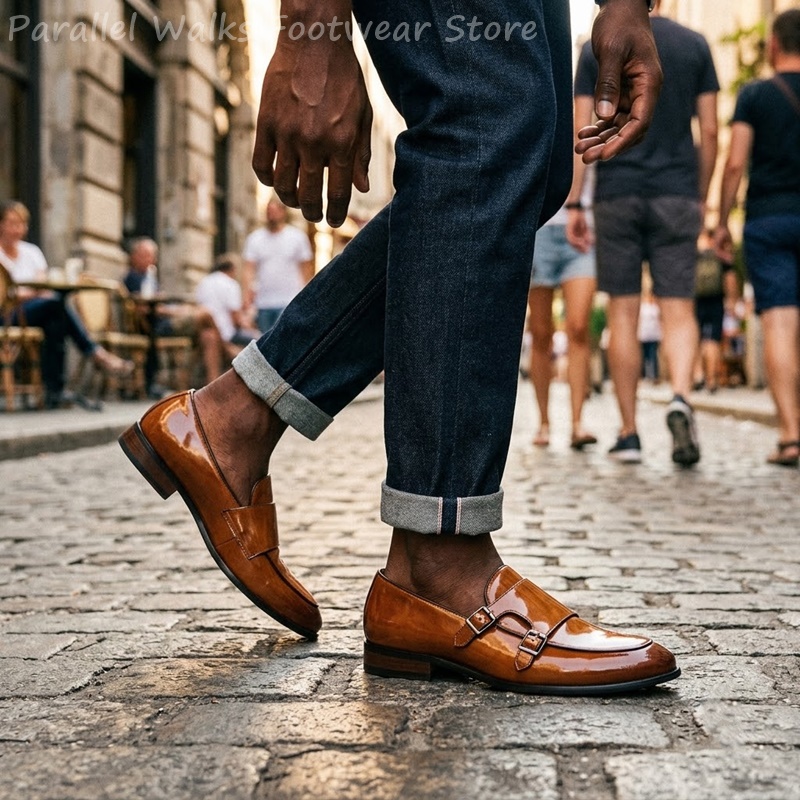 รองเท้าโลฟเฟอร์แบบสวมสำหรับผู้ - Men Shoes Oxford บทวิจารณ์และราคา