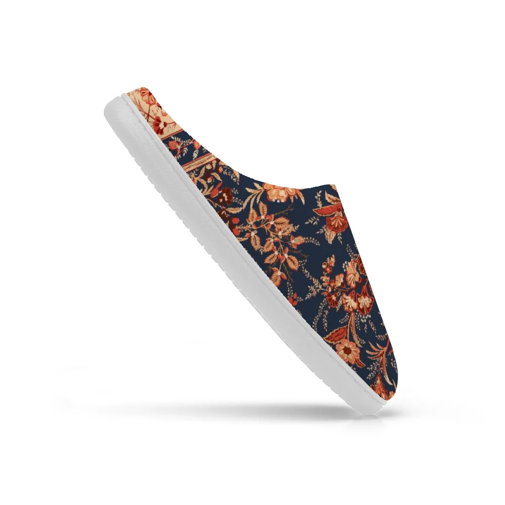 รองเท้าแตะผ้าฝ้ายลายดอกไม้สีแด - Men'S Shoes Quality บทวิจารณ์และราคา