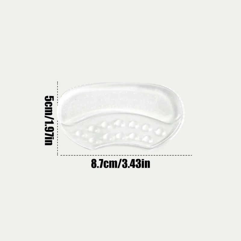 แผ่นรองส้นเท้าซิลิโคนกันลื่น 4 - Men'S Shoes Grip บทวิจารณ์และราคา