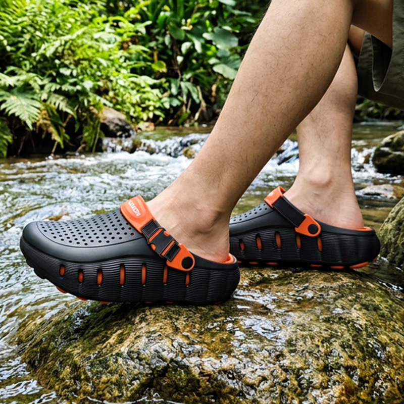 รองเท้าแตะผู้ชายแบบสวม รุ่น Co - Men Shoes Brand บทวิจารณ์และราคา