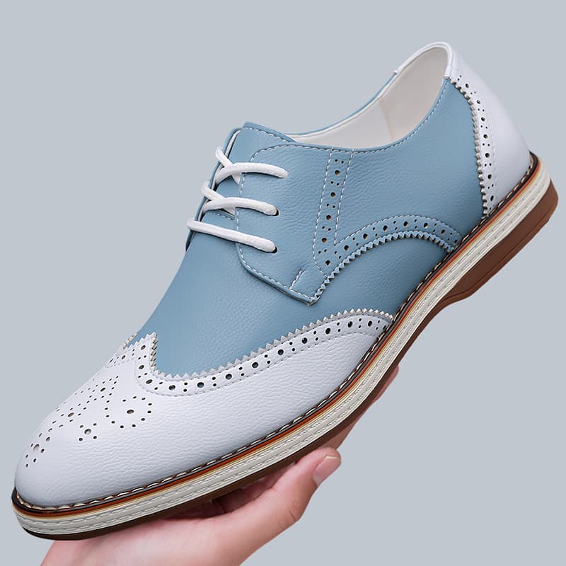รองเท้าออกซ์ฟอร์ดแบบผูกเชือกสี - Men Shoes Oxford บทวิจารณ์และราคา