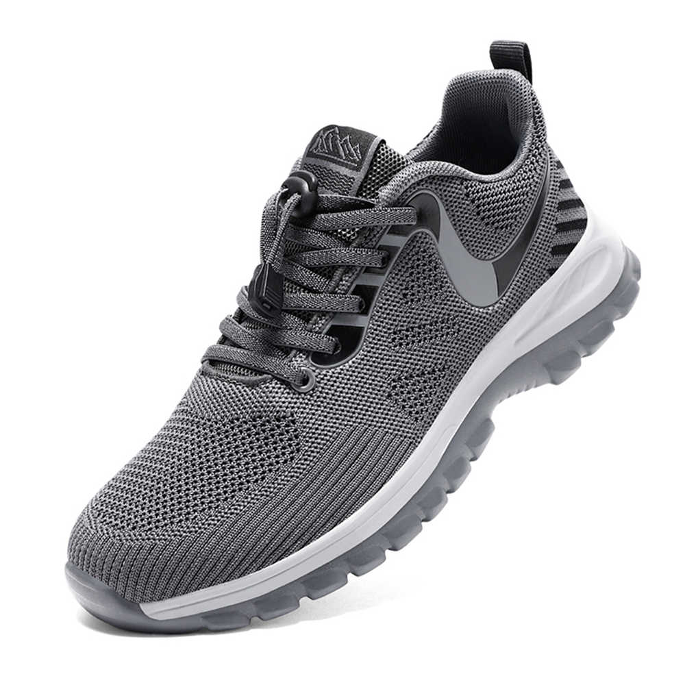 รองเท้าผ้าถักกันลื่นผู้ชาย ไซส - Men'S Shoes Casual Sneakers บทวิจารณ์และราคา