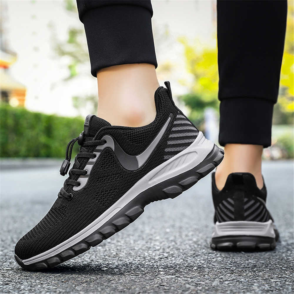 รองเท้าผ้าถักกันลื่นผู้ชาย ไซส - Men'S Shoes Casual Sneakers บทวิจารณ์และราคา