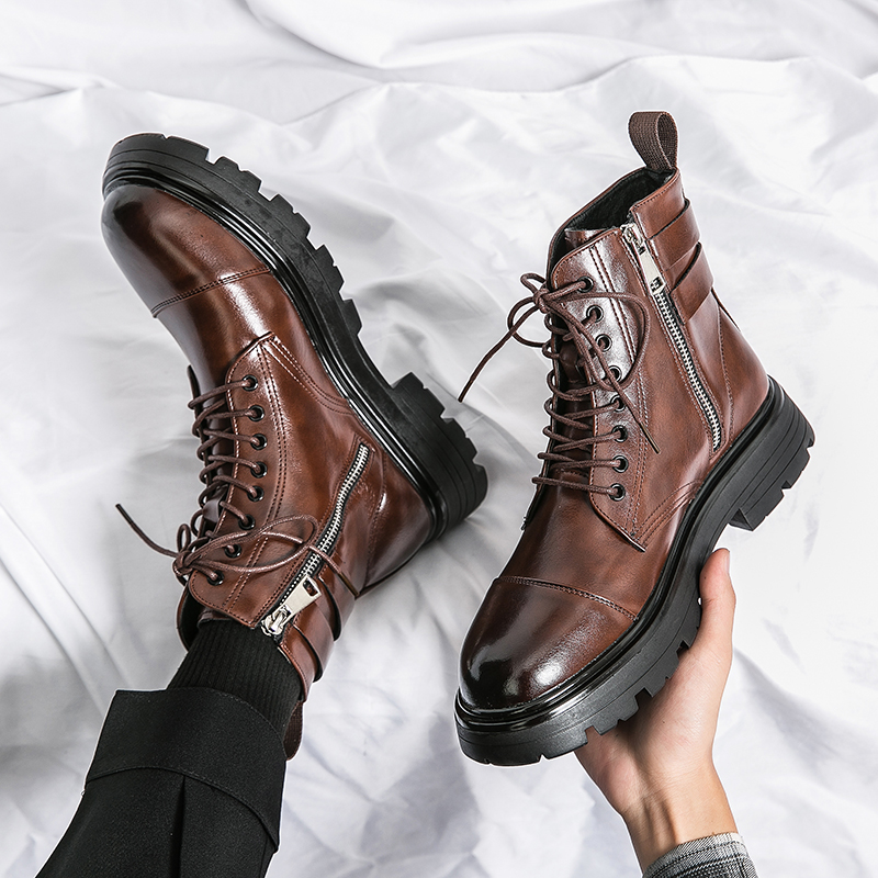 รองเท้าบูทผู้ชายแบรนด์เนม ดีไซ - Men Shoes Oxford บทวิจารณ์และราคา