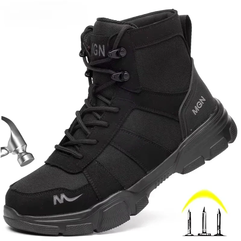 รองเท้าทํางานทําลายผู้ชายความป - Men Shoes Office บทวิจารณ์และราคา