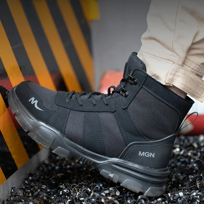 รองเท้าทํางานทําลายผู้ชายความป - Men Shoes Office บทวิจารณ์และราคา