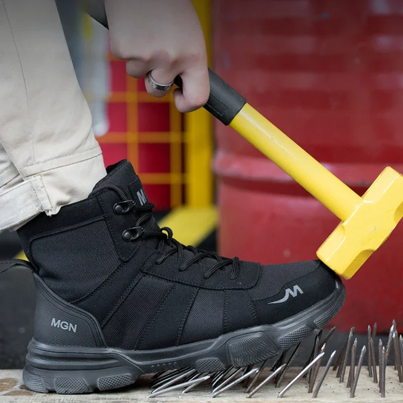 รองเท้าทํางานทําลายผู้ชายความป - Men Shoes Office บทวิจารณ์และราคา