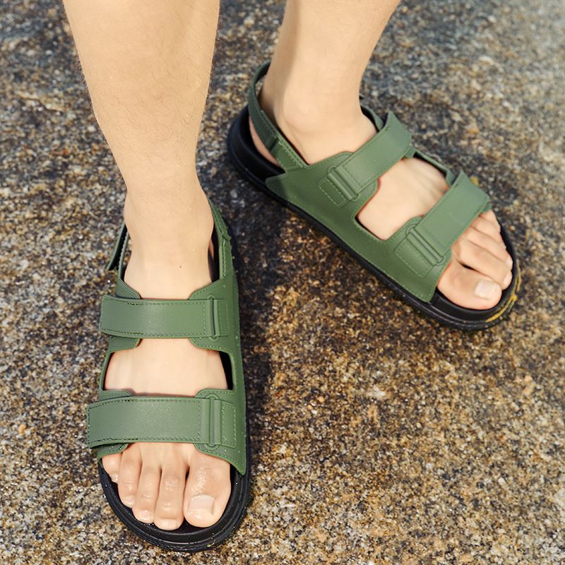 สบายๆเปิดนิ้วเท้ารองเท้าแตะชาย - Men'S Shoes Clearance Sale บทวิจารณ์และราคา