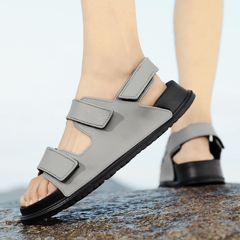 สบายๆเปิดนิ้วเท้ารองเท้าแตะชาย - Men'S Shoes Clearance Sale บทวิจารณ์และราคา