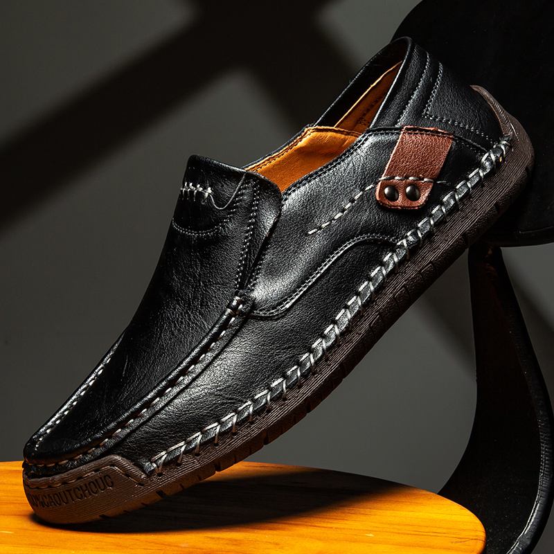 Handmade รองเท้าหนังผู้ชายรองเ - Men'S Shoes Clearance Sale บทวิจารณ์และราคา