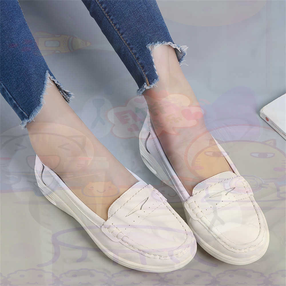 Soft SLIP-ON สตรีขนาดใหญ่รองเท - Men'S Shoes Good For Flat Feet บทวิจารณ์และราคา