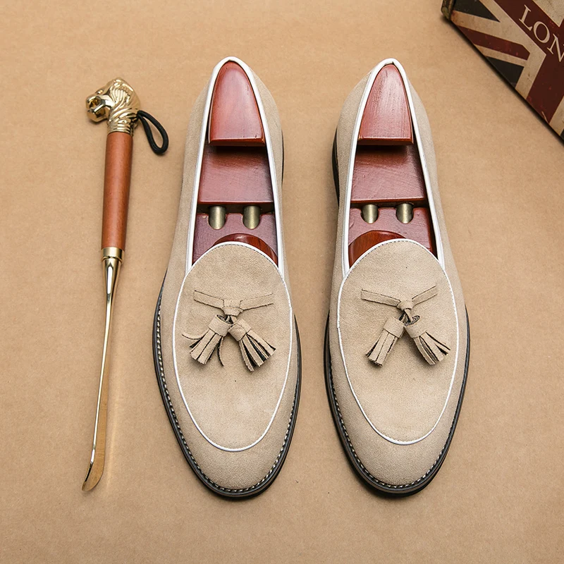 อิตาเลี่ยนแบรนด์หรู Suede ผู้ช - Men'S Shoes Quality Brands บทวิจารณ์และราคา