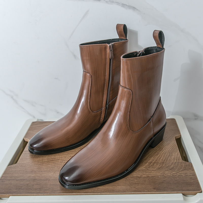 รองเท้าบูทเชลซีสไตล์อังกฤษแบบใ - Men Shoes Brand บทวิจารณ์และราคา