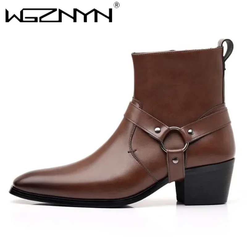 รองเท้าบูทเชลซีผู้ชายแฟชั่นดีไ - Men Shoes Office บทวิจารณ์และราคา