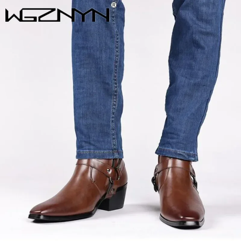 รองเท้าบูทเชลซีผู้ชายแฟชั่นดีไ - Men Shoes Office บทวิจารณ์และราคา