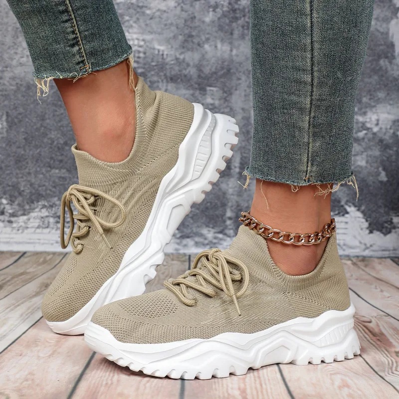 รองเท้าผ้าใบแฟชั่นพื้นหนาสำหรั - Men'S Shoes Casual Sneakers บทวิจารณ์และราคา