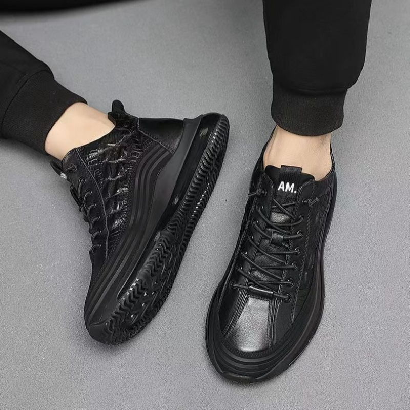 รองเท้าหนังแท้ผู้ชาย สไตล์ลำลอ - Men'S Shoes Clearance Sale บทวิจารณ์และราคา