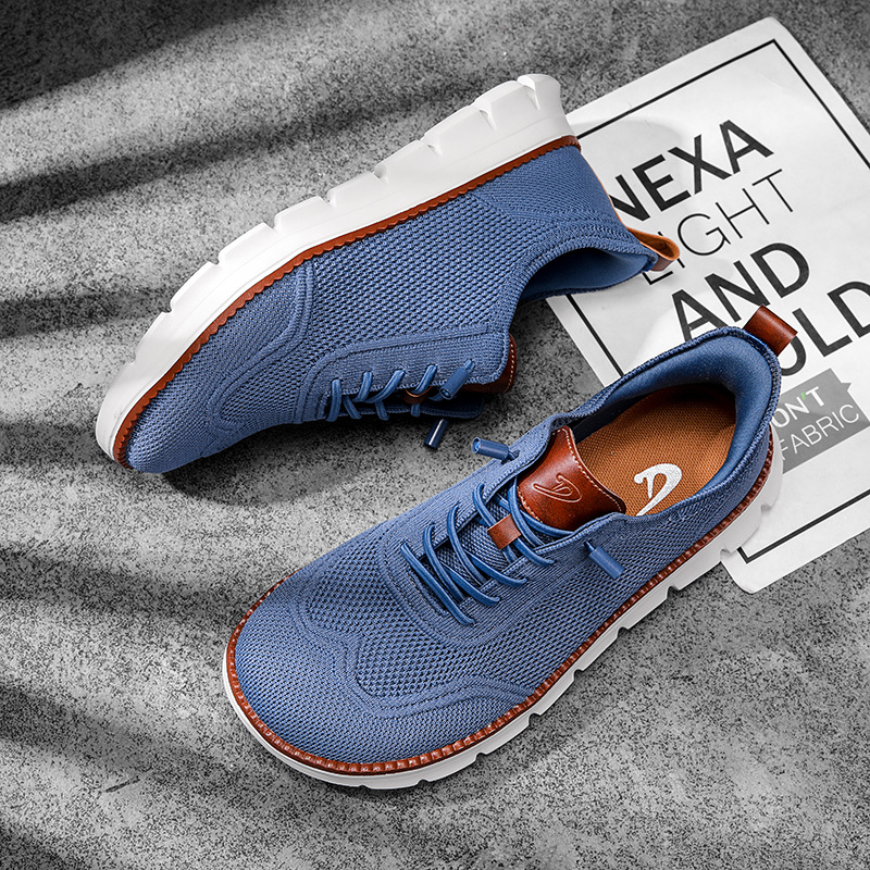 รองเท้าผู้ชายทรงกว้าง สไตล์ลำล - Men'S Shoes Casual Sneakers บทวิจารณ์และราคา