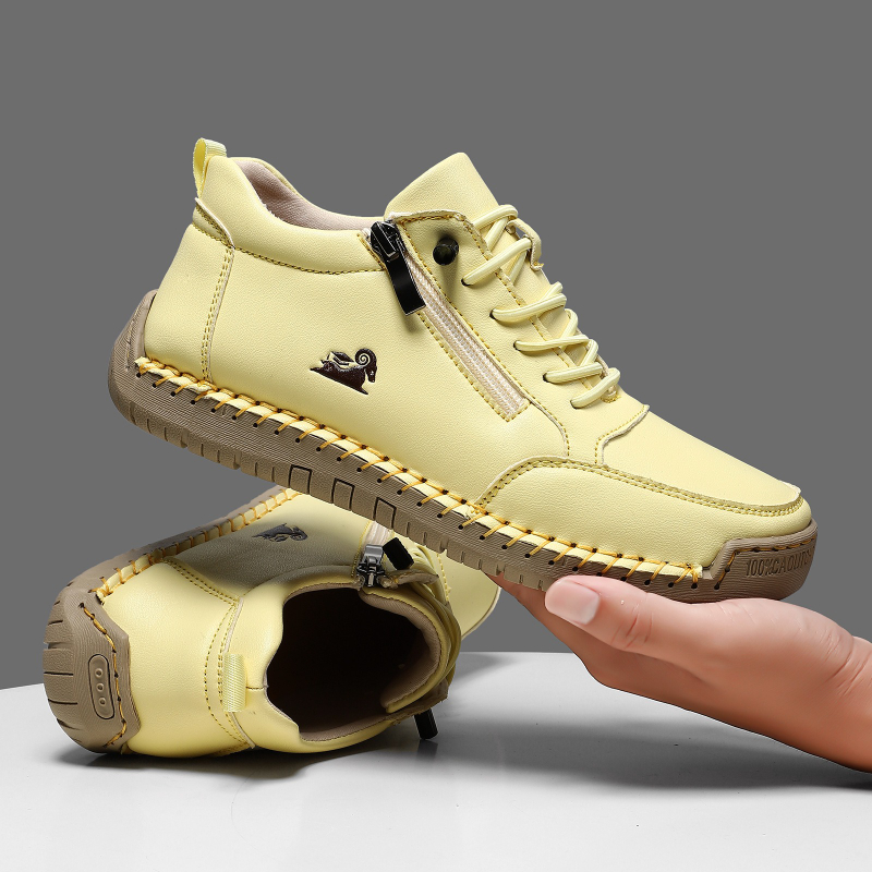 รองเท้าผ้าใบสตรีรองเท้าหนังทำม - Men'S Shoes Casual Sneakers บทวิจารณ์และราคา