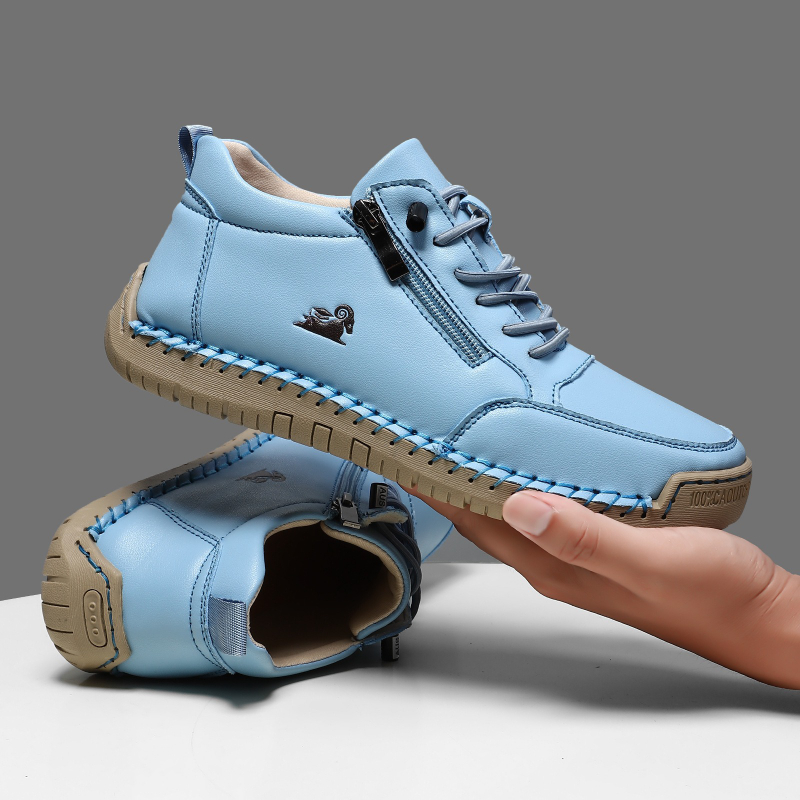 รองเท้าผ้าใบสตรีรองเท้าหนังทำม - Men'S Shoes Casual Sneakers บทวิจารณ์และราคา