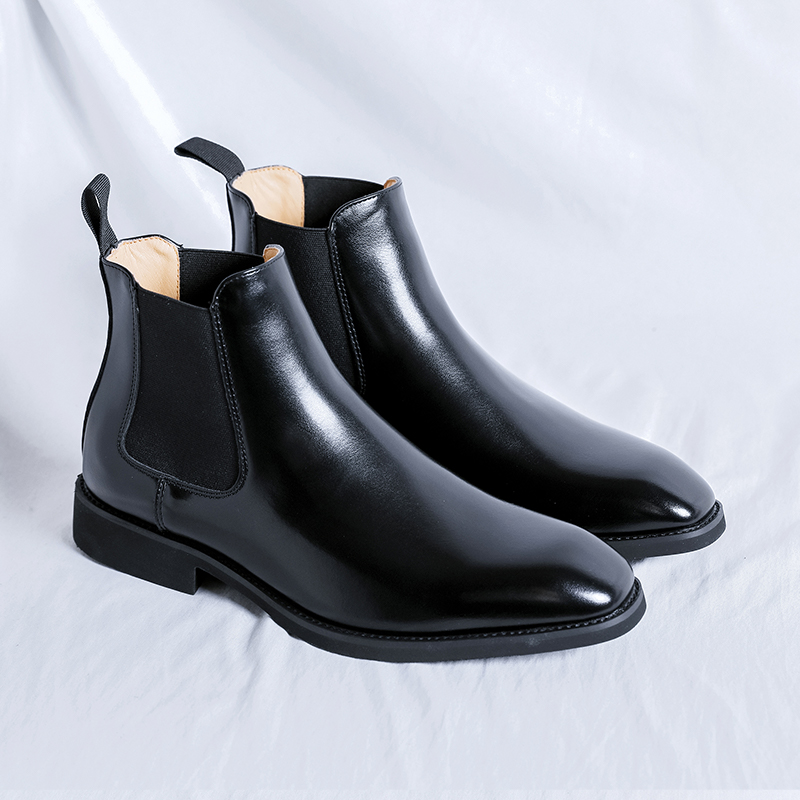 รองเท้าบูทเชลซีหุ้มข้อสำหรับผู - Men Shoes Oxford บทวิจารณ์และราคา