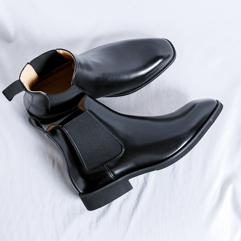 รองเท้าบูทเชลซีหุ้มข้อสำหรับผู - Men Shoes Oxford บทวิจารณ์และราคา